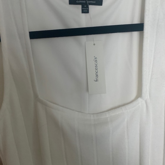 NWT Francesca’s Ribbed Midi Dress Size M - Picture 4 of 4